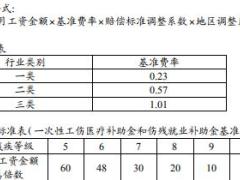 建信人寿团体补充工伤意外伤害保险条款费率表.rar