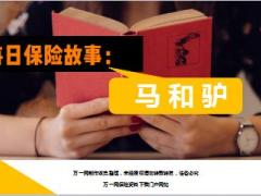 每日保险故事马和驴8页.ppt