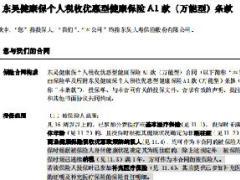 东吴人寿健康保个人税收优惠型健康保险A1条款费率表.rar