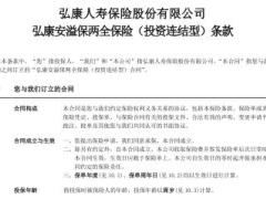 弘康安溢保两全保险投资连结型条款10页.rar