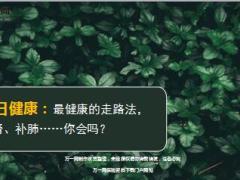每日健康最健康的走路法补肾补肺18页.ppt
