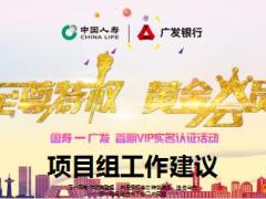 国寿广发黄金会员至尊特权项目组工作建议31页.ppt