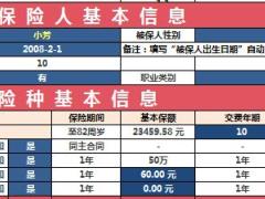 恒大鑫福年金保险利益演示计划书3页.xls