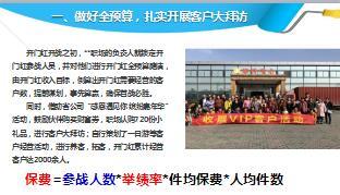 保险公司营销部职场经营成果主要举措情况介绍14页.ppt