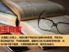 每日正能量出路与退路9页.ppt