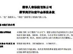 横琴美好如意年金保险保险条款费率表.rar