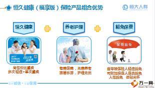 恒大恒久健康重疾2017和万年青重疾福享版保险产品组合介绍26页.ppt
