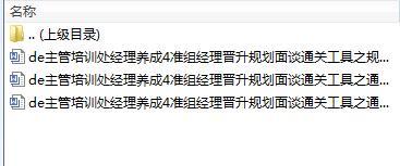 主管培训处经理养成4准组经理晋升规划面谈通关工具.rar