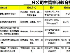 主管意识教育检查表自查表访谈记录表.rar