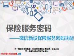 太平微信新设保险服务密码功能8页.ppt