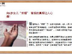 六岁女孩患肾病综合症父亲假求婚14页.ppt