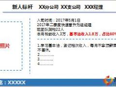 支公司收入KPI分析萃取模板13页.ppt