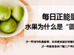 每日正能量水果为什么是圆的9页.ppt