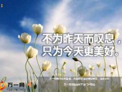 每日鸡汤不为昨天而叹息只为今天更美好.rar