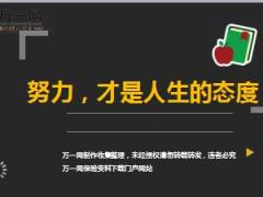 每日鸡汤努力才是人生的态度.rar