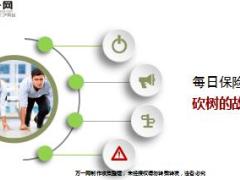 每日保险故事砍树的故事9页.ppt