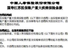 国寿江苏医保账户重大疾病保险条款.rar