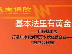民生保险收展基本法重点内容育成晋升篇59页.ppt