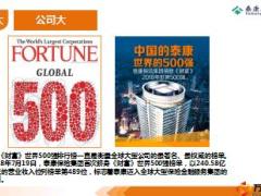 泰康讲公司公司大产品服务投资好竞争强19页.ppt