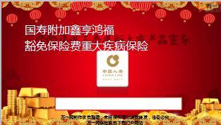 国寿附加鑫享鸿福豁免保险费重大疾病保险责任示例说明7页.ppt