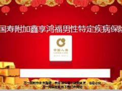 国寿附加鑫享鸿福男性特定疾病保险责任示例说明6页.ppt