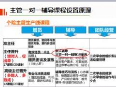 2018版主管1对1辅导十单元模块概述31页.ppt