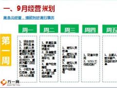 典范9月经营规划工作分享22页.ppt