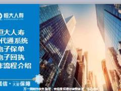 恒大人寿经代通系统电子保单电子回执操作流程介绍12页.ppt