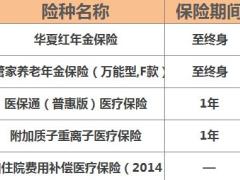 华夏红全能保险自动计划书4页.xls