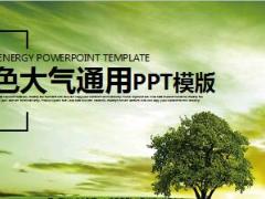 绿色大气通用PPT模版22页.ppt