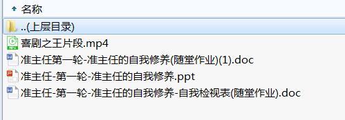 准主任轮训第一轮3准主任的自我修养随堂作业检视表及配套视频.rar