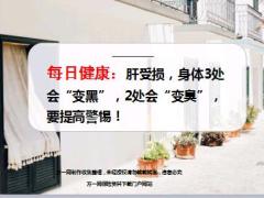 每日健康肝受损身体3处会变黑2处会变臭要提高警惕15页.ppt