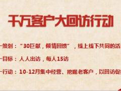 千万客户大回访行动宣导报告22页.ppt
