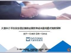 大童中介平台安全稳定兼容延展效率成本盈利模式制度保障49页.ppt
