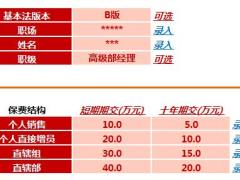 国寿2019开门红收展部层级收入模型.xls
