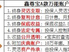 2019国寿鑫享金生年金保险70年庆典版自动计划书.xls