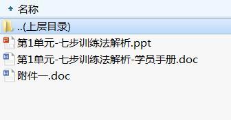 准部经理第二轮培训4七步训练法及学员手册.rar