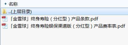 中信保诚金雪球终身寿险分红型产品条款费率.rar