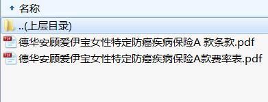 德华安顾爱伊宝女性特定防癌疾病保险A款条款费率(1).rar