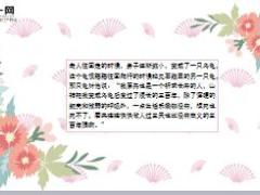 每日正能量老人和龟5页.ppt