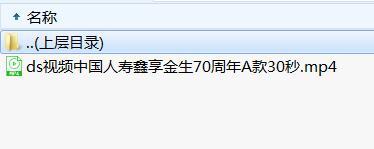 视频中国人寿鑫享金生70周年A款30秒.rar