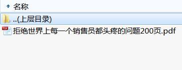 拒绝世界上每一个销售员都头疼的问题200页.rar