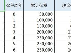 华夏福临门年金保险盛世版AB款利益演示速查表2页.xls