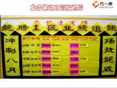 职场布置业务推动的海报追踪9页.ppt