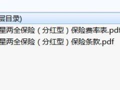 北大方正未来星两全保险分红型保险条款费率.rar