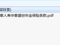 华泰人寿华泰盛世年金保险条款.rar