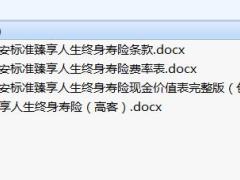 恒安标准臻享人生终身寿险条款费率表现金价值.rar
