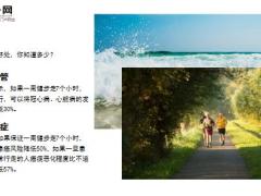 每日健康走路能延寿央视提醒换种走法得癌风险降一半17页.ppt