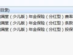 民生鑫满堂少儿版年金保险分红型条款费率投保规则.zip