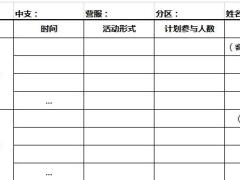 会议活动组织困境改善方式成功案例2活动组织行动计划表.xlsx